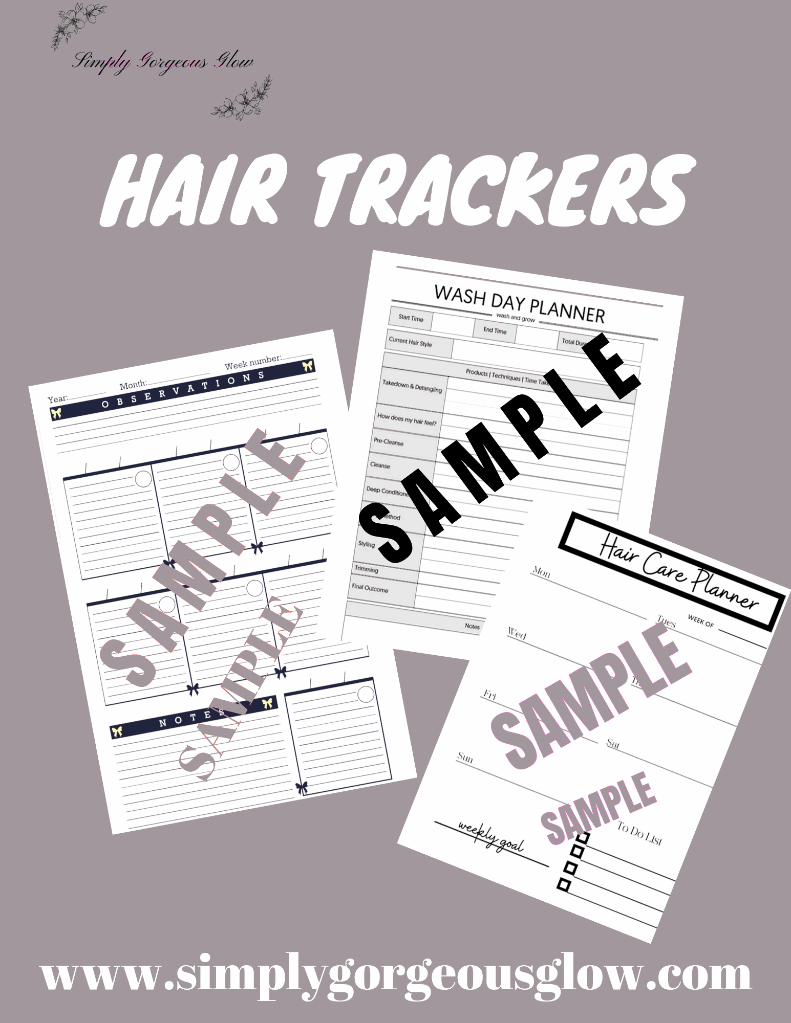 HAIRCARE TRACKERS